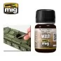Dark brown wash for green vehicles, 35ml. Mig A.MIG-1005-Dark brown wash for green vehicles, 35ml. Mig - A.MIG-1005