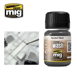 WASH gris neutre 35ml Mig AMMO - MIG Jimenez A.MIG-1010 - 1