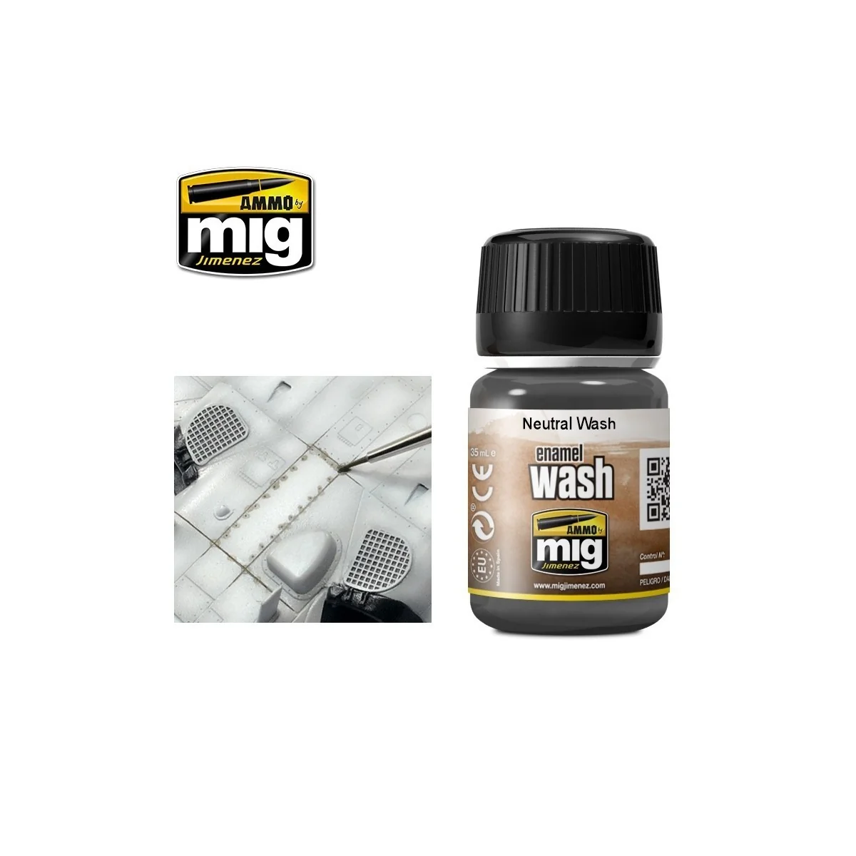 WASH Neutral Grey 35ml Mig - A.MIG-1010