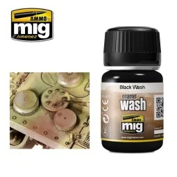 WASH noir 35ml Mig AMMO - MIG Jimenez A.MIG-1011 - 1