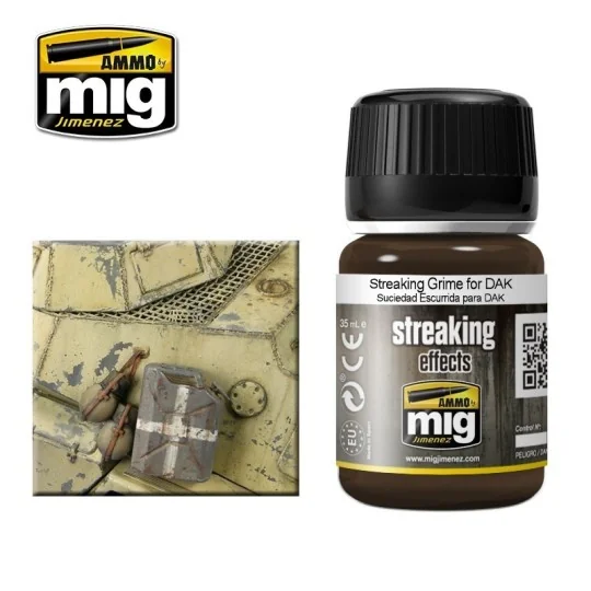 A.MIG-1201-STREAKING Dirt for DAK 35ml Mig - A.MIG-1201