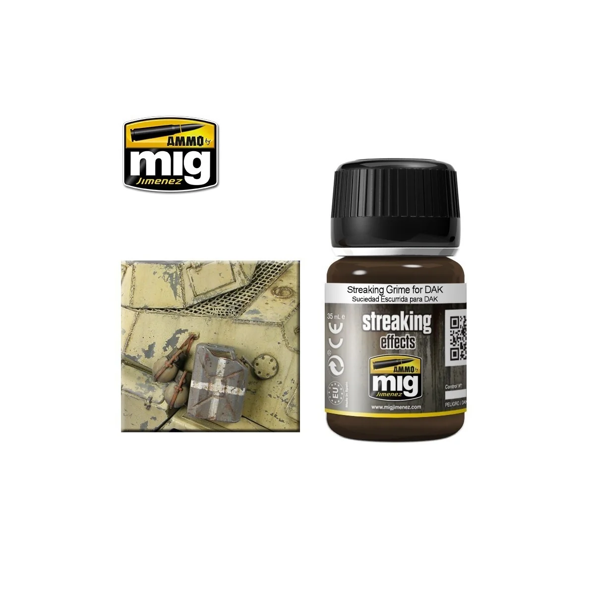 STREAKING Dirt for DAK 35ml Mig - A.MIG-1201
