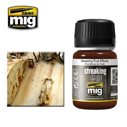 A.MIG-1204-STREAKING Streaked Rust Effects 35ml Mig