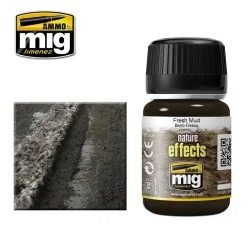 EFFETS NATURE marron foncé boue fraîche 35ml Mig AMMO - MIG Jimenez A.MIG-1402 - 1