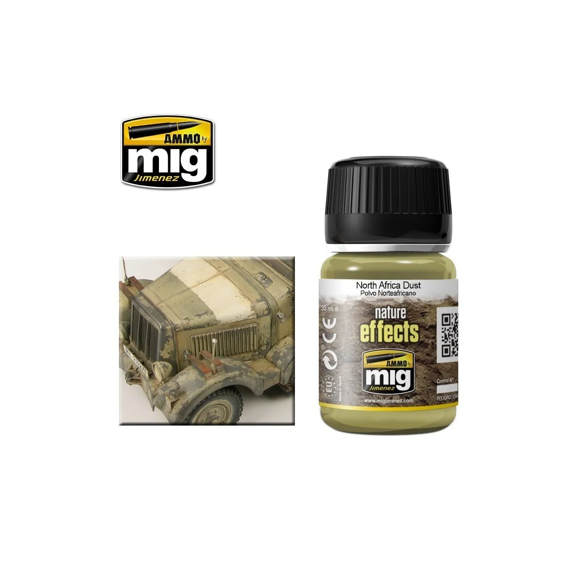 NATURE EFFECTS Light Beige Dust North Africa 35ml Mig - A.MIG-1404