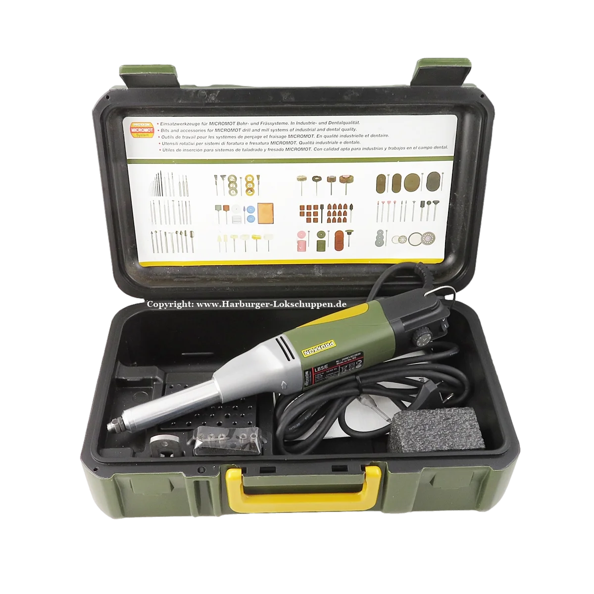 LBS/E - Proxxon Long neck drill grinder 100W - PRX-28485