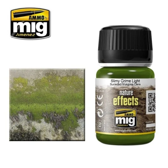 A.MIG-1411-EFFETS NATURE Crasse visqueuse vert clair 35ml Mig