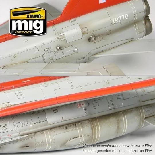 A.MIG-1602-Dark Grey PLW Paint 35ml Mig