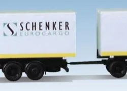 AWM 70655 Man F 2000 Truck + Trailer, Schenker Eurocargo - AWM - AW...
