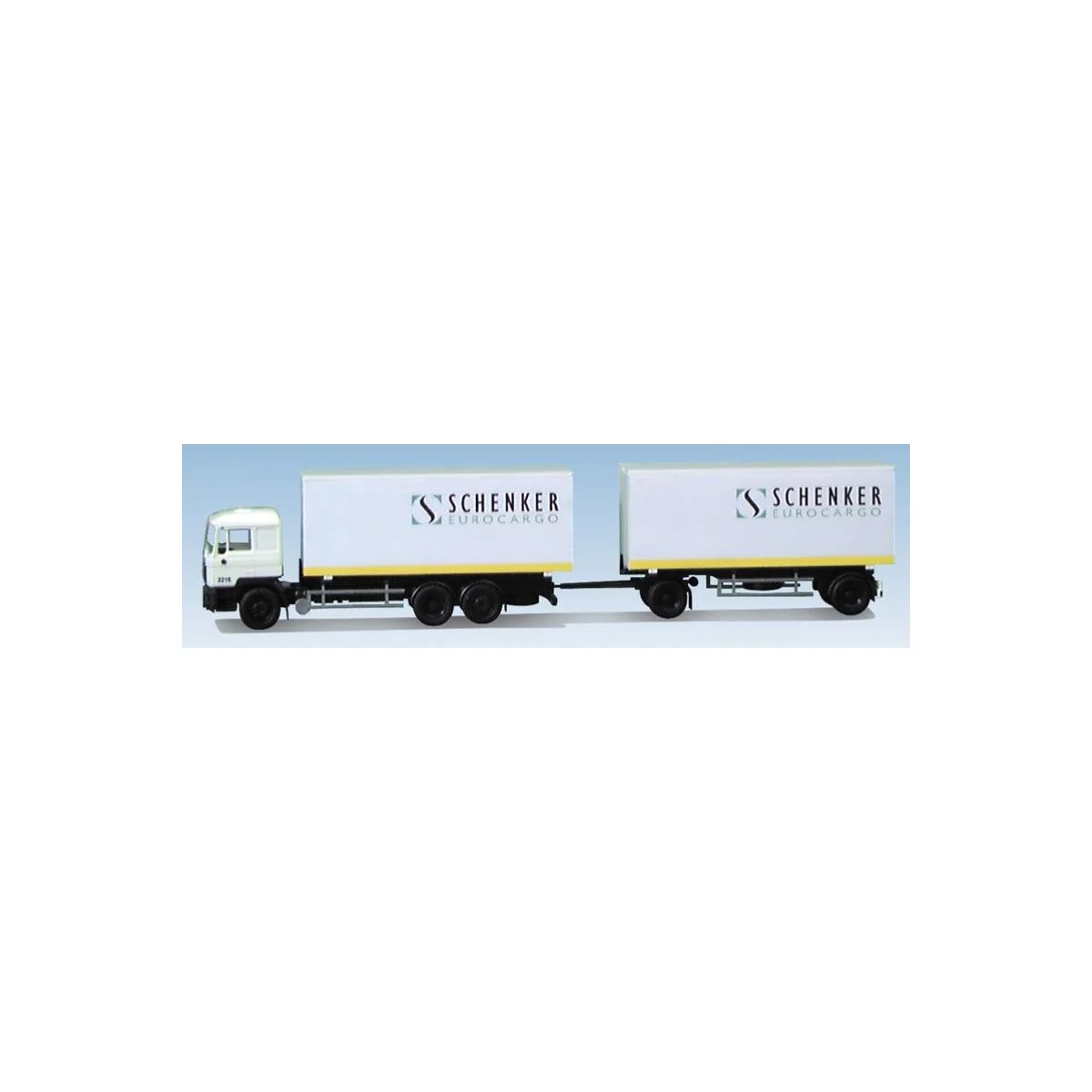 AWM 70655 Man F 2000 Truck + Trailer, Schenker Eurocargo - AWM_70655 AWM 70655 Man F 2000 Truck + Trailer, Schenker Eurocargo - AWM_70655