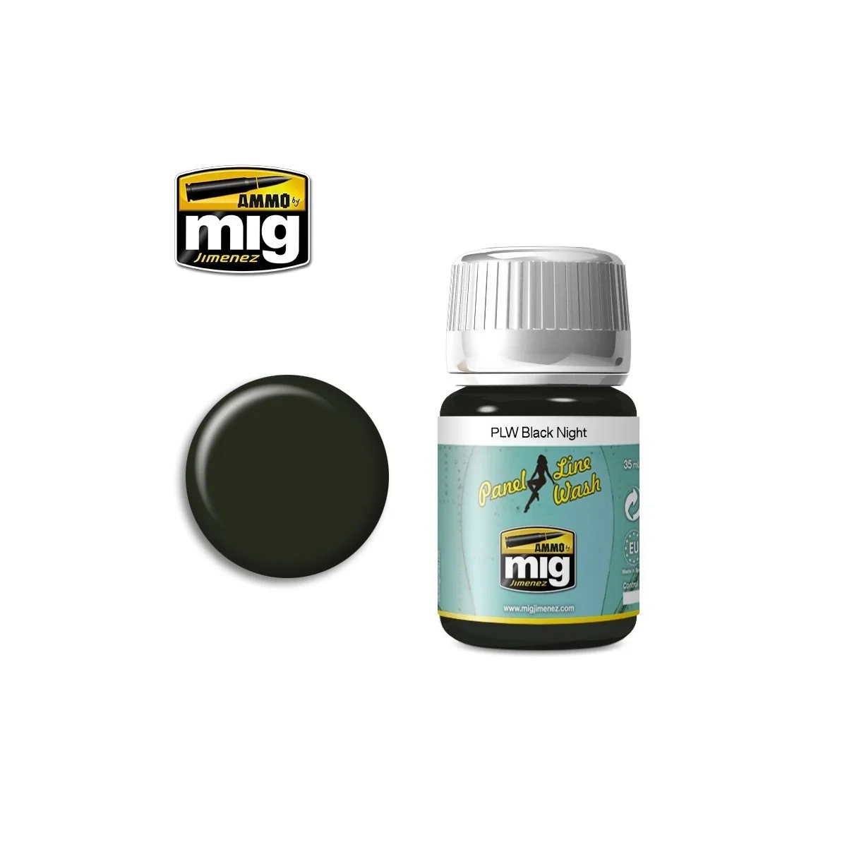 PLW Black Night 35ml Mig - A.MIG-1611