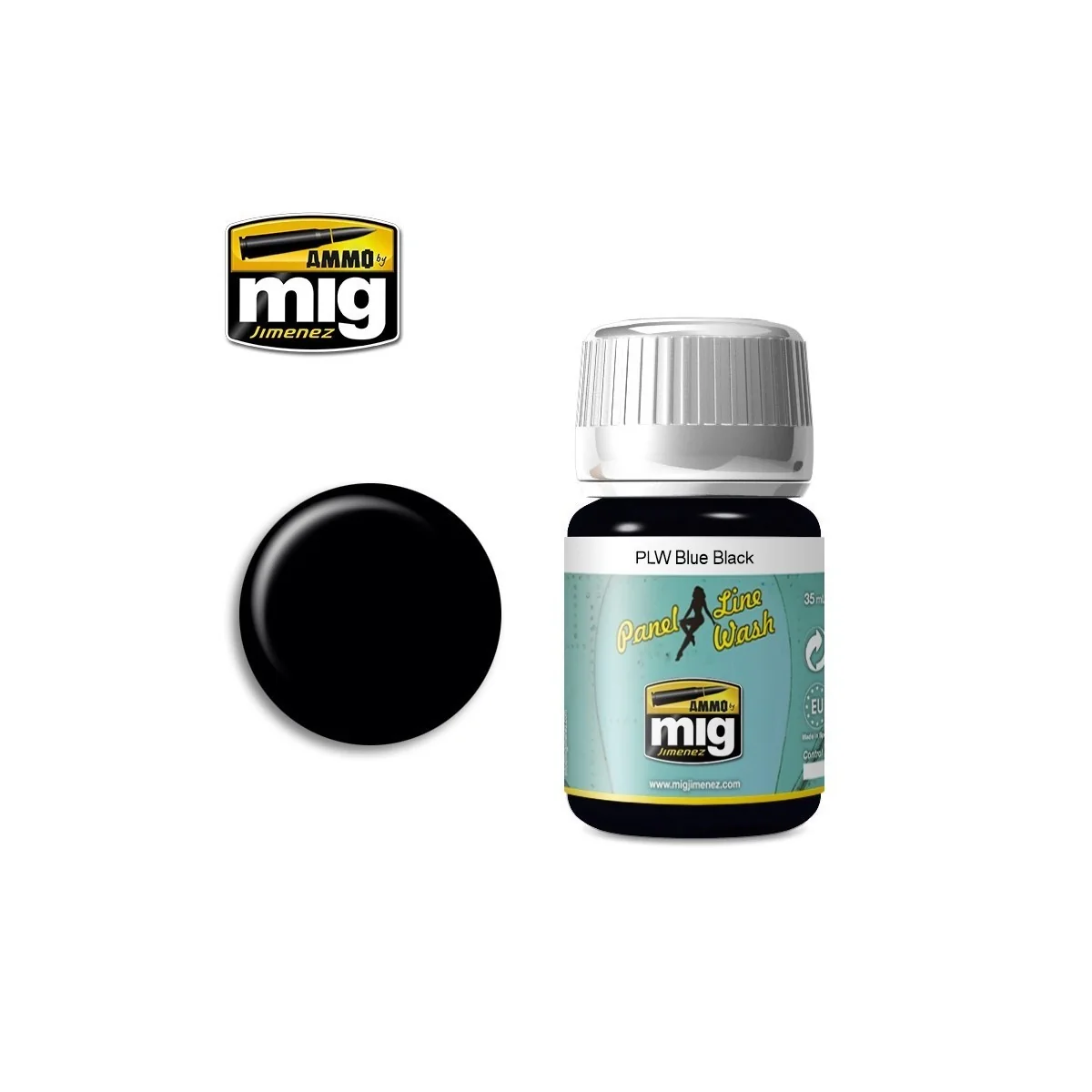 PLW Blue Black 35ml Mig - A.MIG-1617