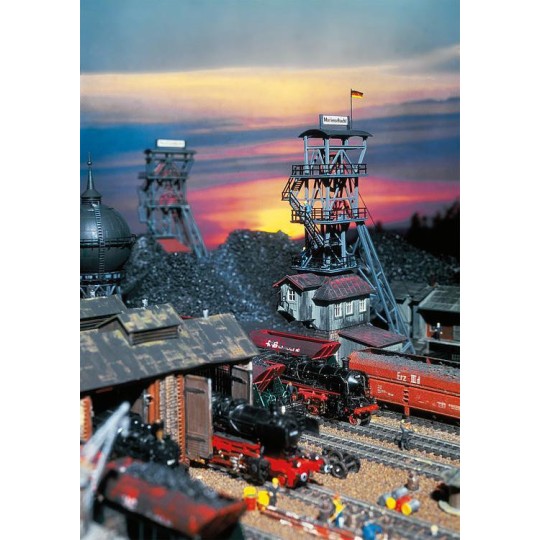 Faller_130945-Faller 130945 Maquette, Puits d’extraction de mine