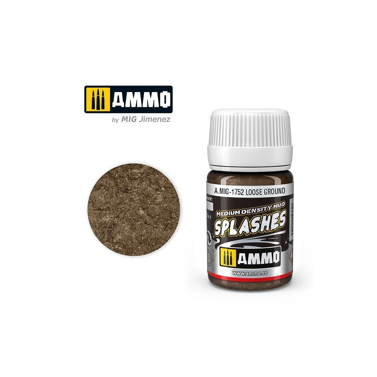 SPLASHES Eclaboussures Sol meuble 35ml Mig AMMO - MIG Jimenez A.MIG-1752 - 1