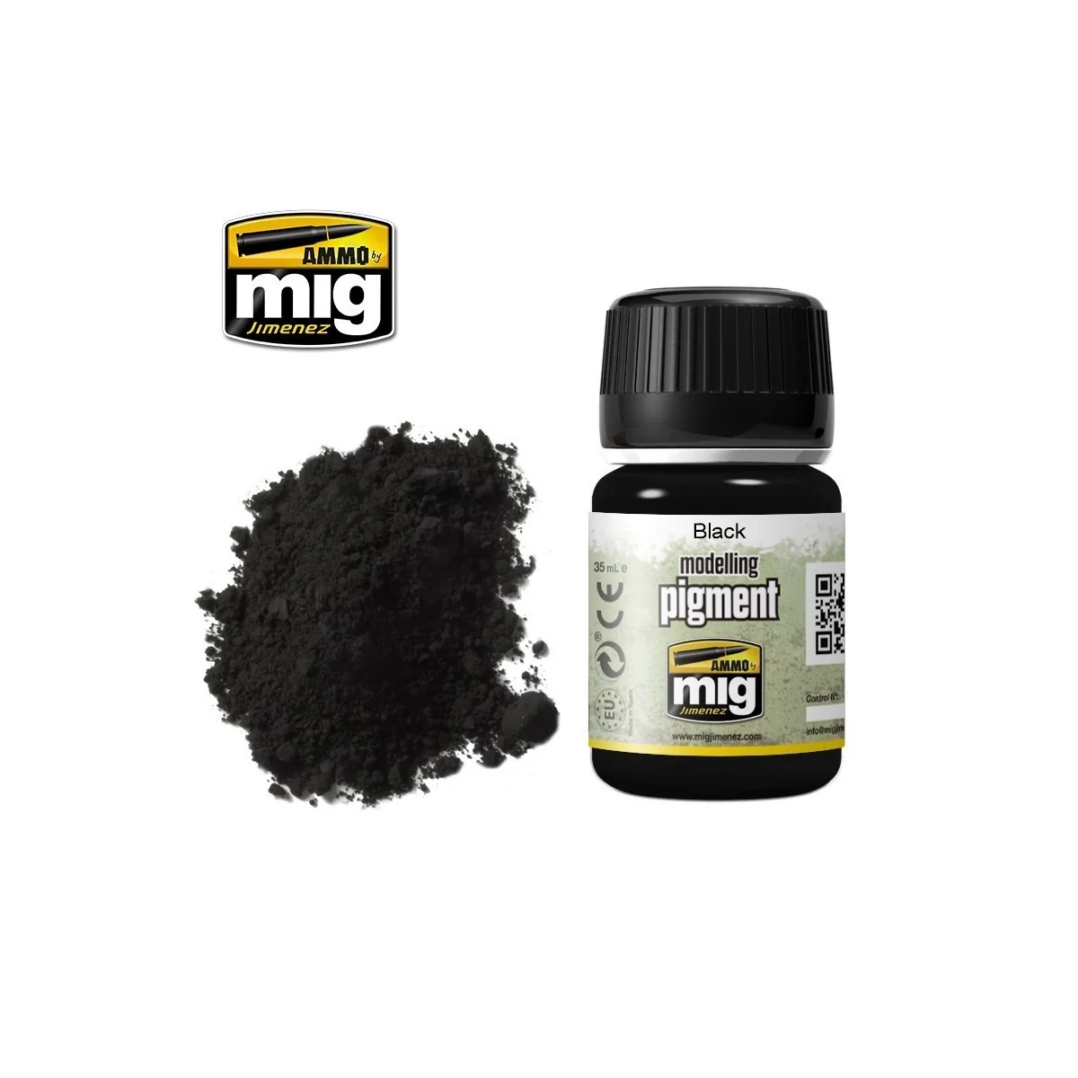 PIGMENT Black 35ml Mig - A.MIG-3001