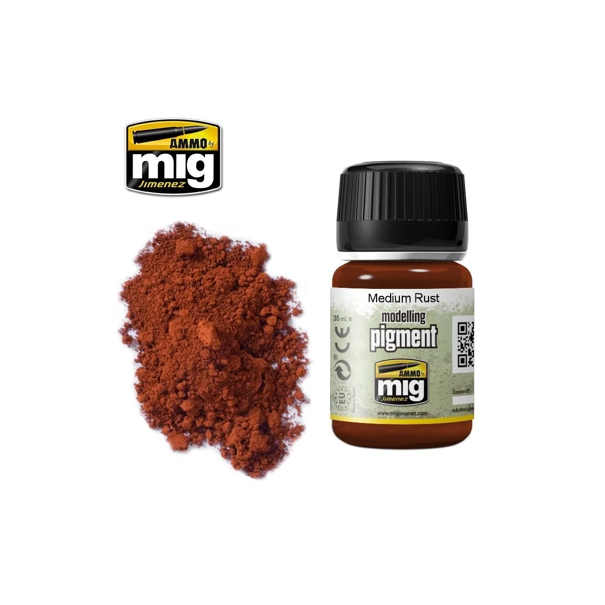 PIGMENT Medium Rust 35ml Mig - A.MIG-3005
