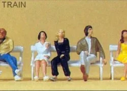 Preiser 10180 Figures, seated young couples