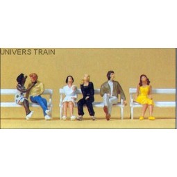 Preiser 10180 Figures, seated young couples - Preiser - PREISER_10180