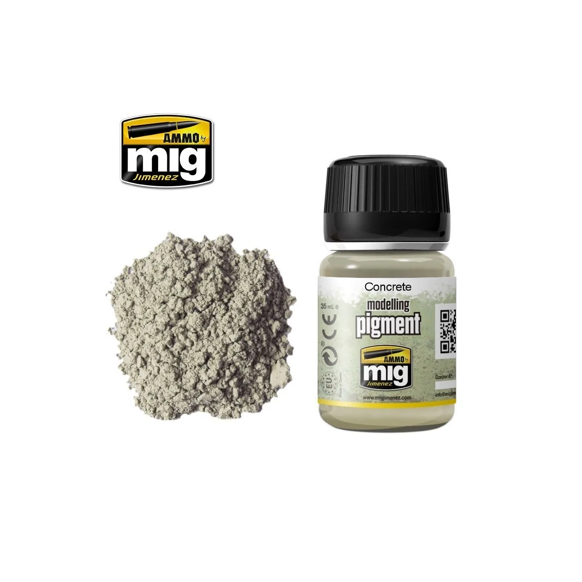 Mig Concrete Pigment Paint 35ml Mig Concrete Pigment Paint 35ml