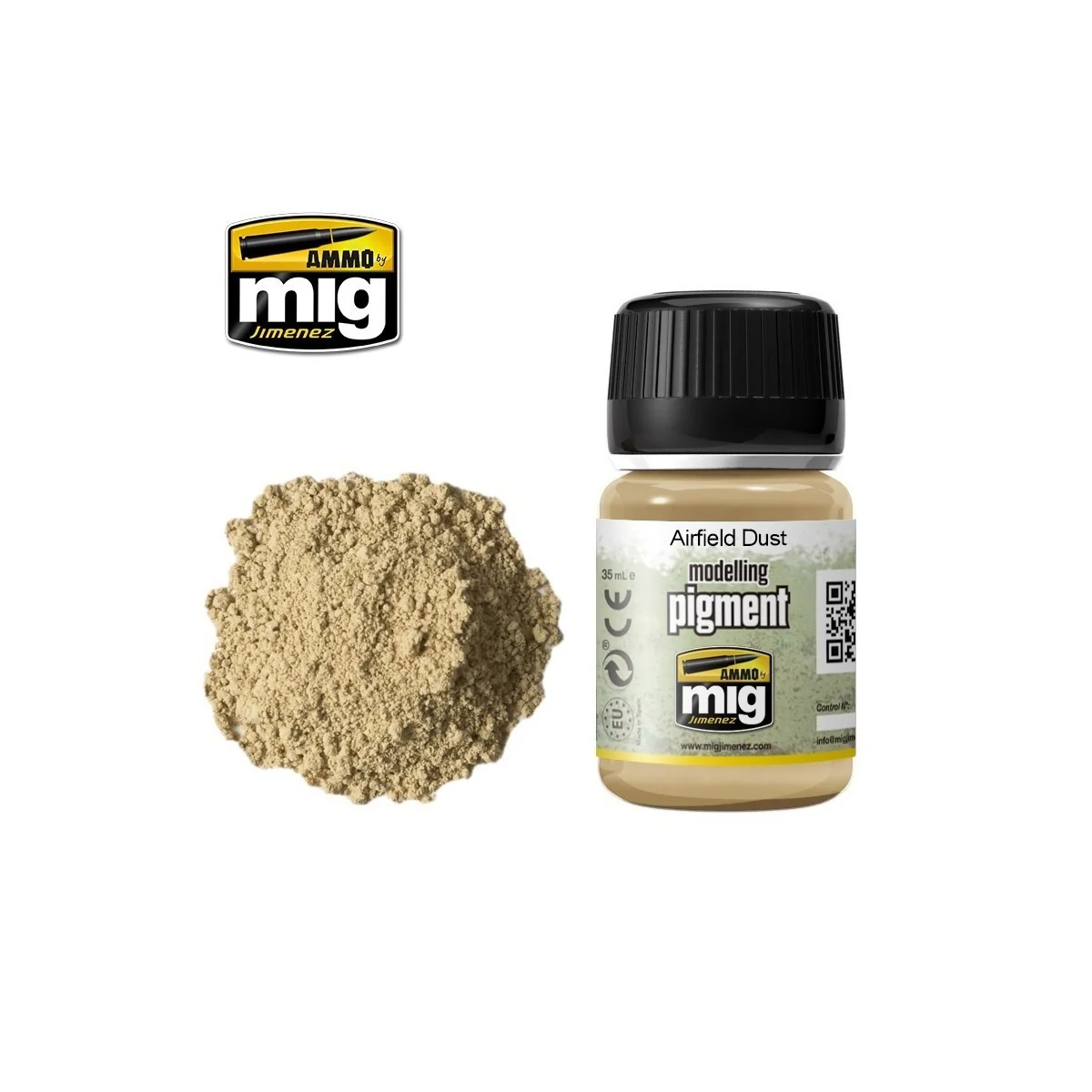 PIGMENT Airfield Dust 35ml Mig - A.MIG-3011