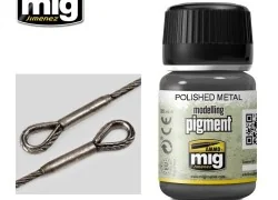 Mig Polished Metal PIGMENT Paint 35ml