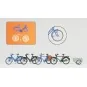 Preiser 17161 Set de 4 vélos et 1 remorque Preiser Preiser_17161 - 1 PREISER_17161-Preiser 17161 Set de 4 vélos et 1 remorque