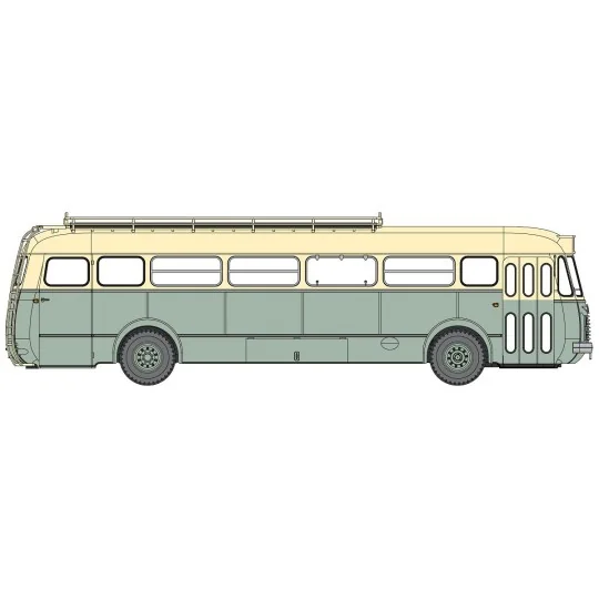 CB-133-Ree Modeles CB133 Autocar Renault R4190 Vert et Crème, VIENNE (38)