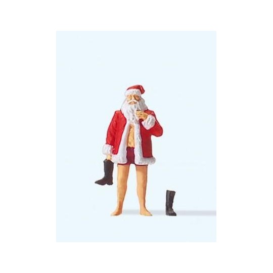 Preiser_29099-Preiser 29099 character, Santa Claus undressed