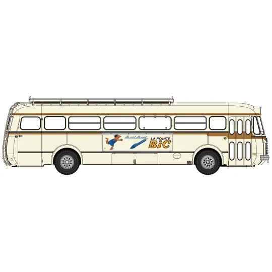 CB-134-Ree Modeles CB134 Renault R4190 Coach, Cream and Brown, CEA Uniroute (75), BIC