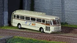 Ree Modeles CB134 Autocar Renault R4190 Crème et Marron, CEA Uniroute (75), BIC Ree Modeles CB-134 - 1