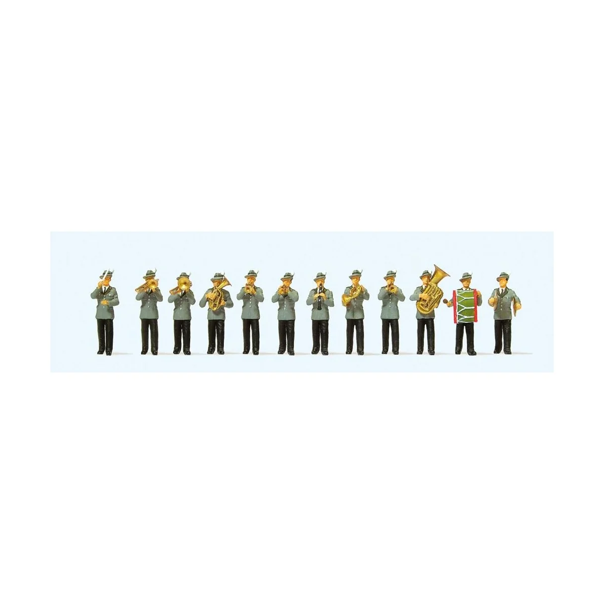Preiser 24611 figure, Orchestra of infantrymen - Preiser_24611