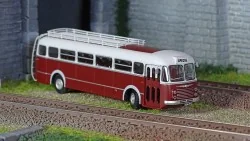 Ree Modeles CB139 Autocar Renault R4190 Rouge, LES TRANSPORTS LENSOIS (62) Ree Modeles CB-139 - 1