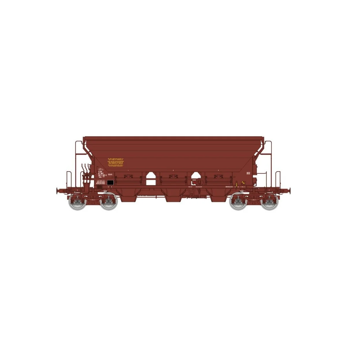 Ree models WB840 T8 hopper wagon, SNCF, ep. IV Ree models WB840 T8 hopper wagon, SNCF, ep. IV