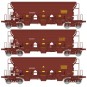 WB-844-Ree models WB844 Set of 3 T8 Tadkks hopper wagons, SNCF, ep. IV-V