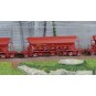 WB-844-Ree models WB844 Set of 3 T8 Tadkks hopper wagons, SNCF, ep. IV-V