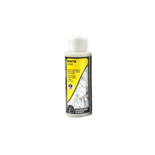 WC_1216-Woodland Scenics C1216 White Decorative Paint 118ml
