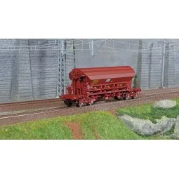 Ree models WB845 T8 hopper wagon Tadkks, SNCF, ep. VI - WB-845
