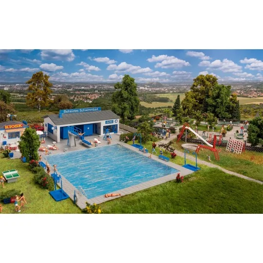 Faller_190136-Faller 190136 Maquette, Coffret promotionnel Centre de Loisirs