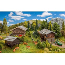 Faller 190139 Model Kit, Promotional Set Alpine Village - Faller_19...