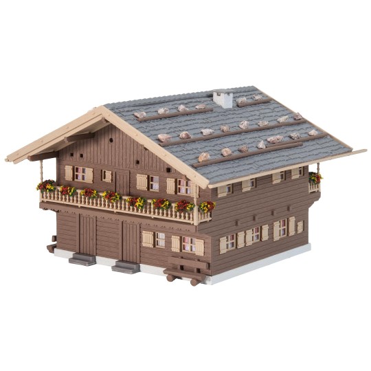 Faller_190139-Faller 190139 Model Kit, Promotional Set Alpine Village