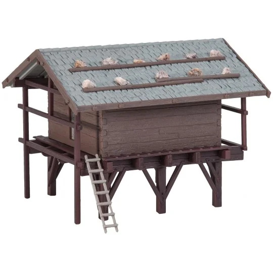 Faller_190139-Maquette, Coffret promotionnel Village alpin - Faller 190139
