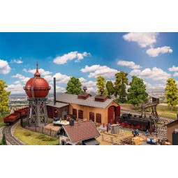 Faller 190140 Model Kit, Promotional Set Small Railway Depot - Fall...