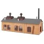 Faller_190140-Faller 190140 Model Kit, Promotional Set Small Railway Depot