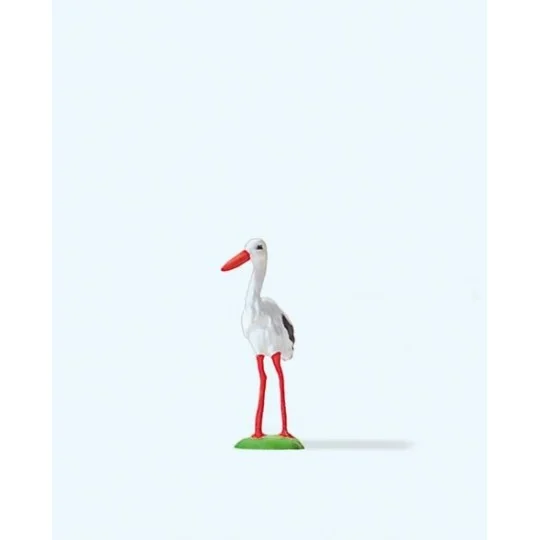 Preiser 29532 Animal, Stork Preiser_29532-Preiser 29532 Animal, Stork