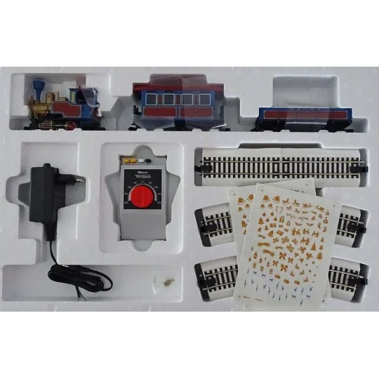 Roco_5100003-Roco 5100003 Coffret de départ locomotive vapeur, Train de Noël