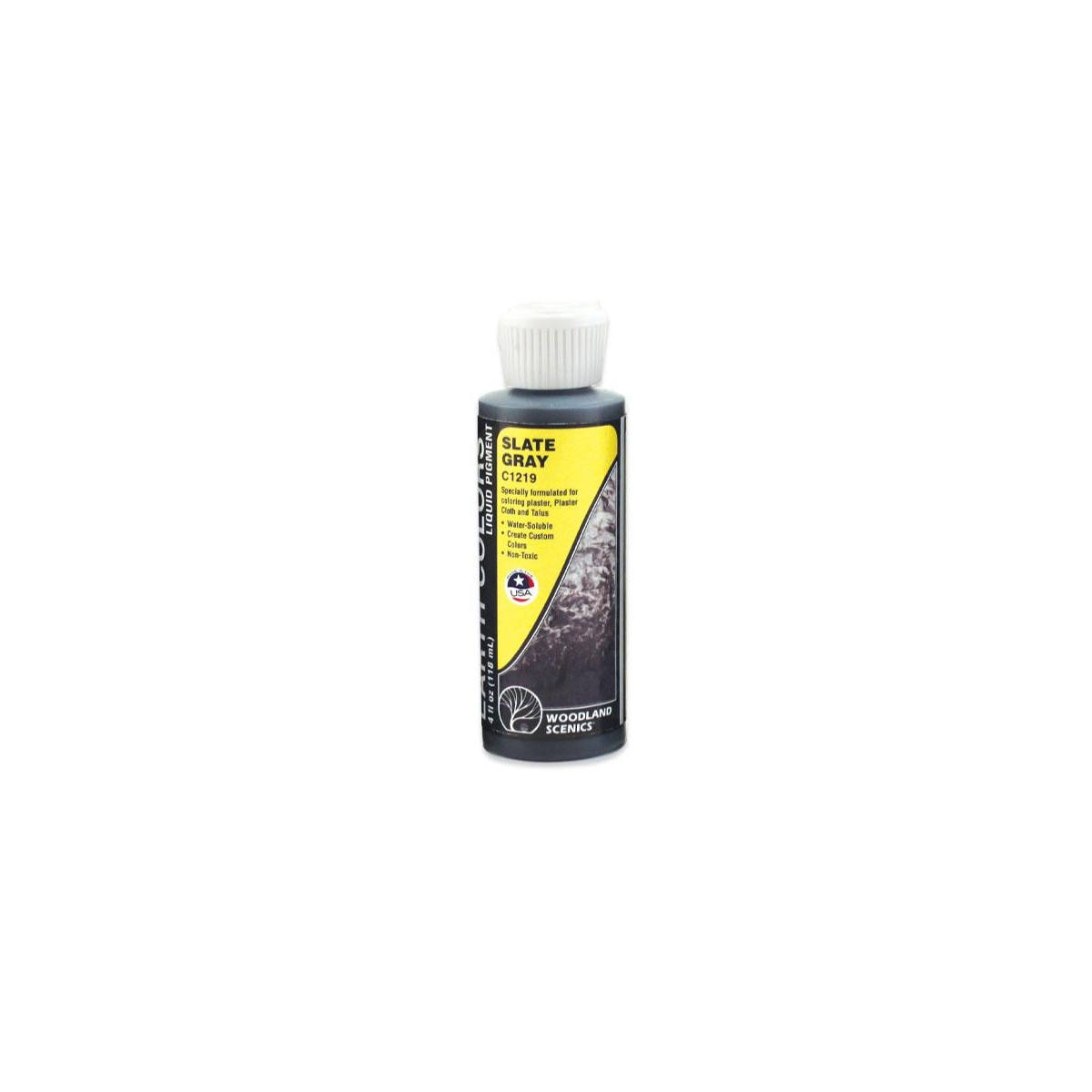 Woodland Scenics C1219 Slate Grey Decorative Paint 118ml - Woodland...