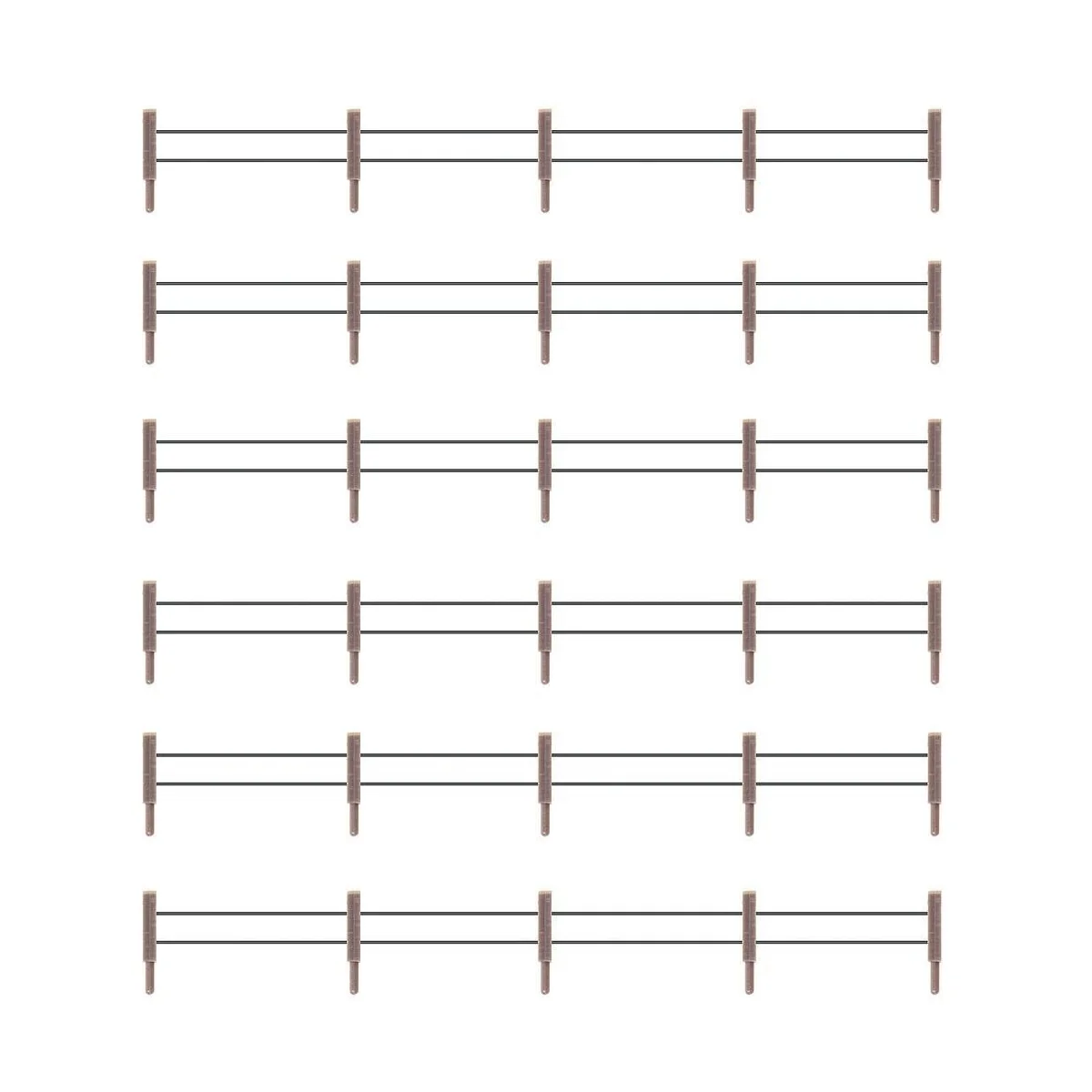 Faller 180432 Model Kit, Metal Fence with Concrete Posts - Faller_1...