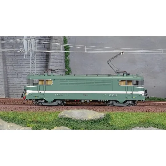 LS Models 10250S BB 9525 electric locomotive, SNCF, green, Béziers ... Lsm_10250S-LS Models 10250S BB 9525 electric locomotive, SNCF, green, Béziers livery, white logo, Avignon, digital sound
