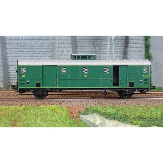 VB-108-Ree Modeles VB 108 Voiture fourgon OCEM 30, toit gris, Vigie PO