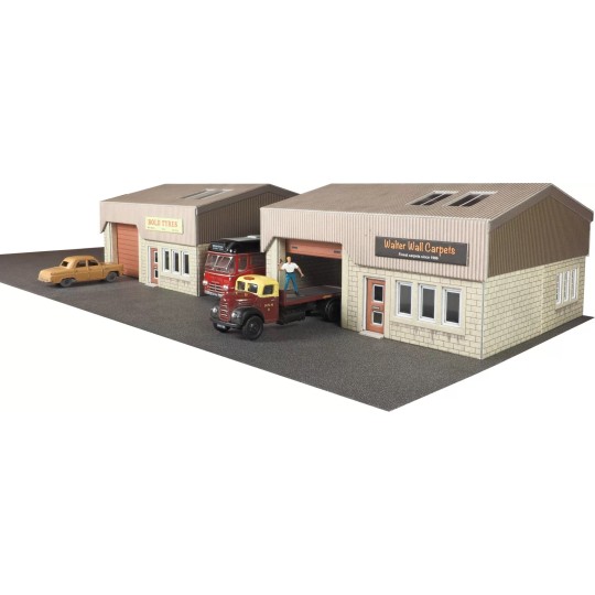MET-PO285-Metcalfe PO285 Maquette, Local industriel